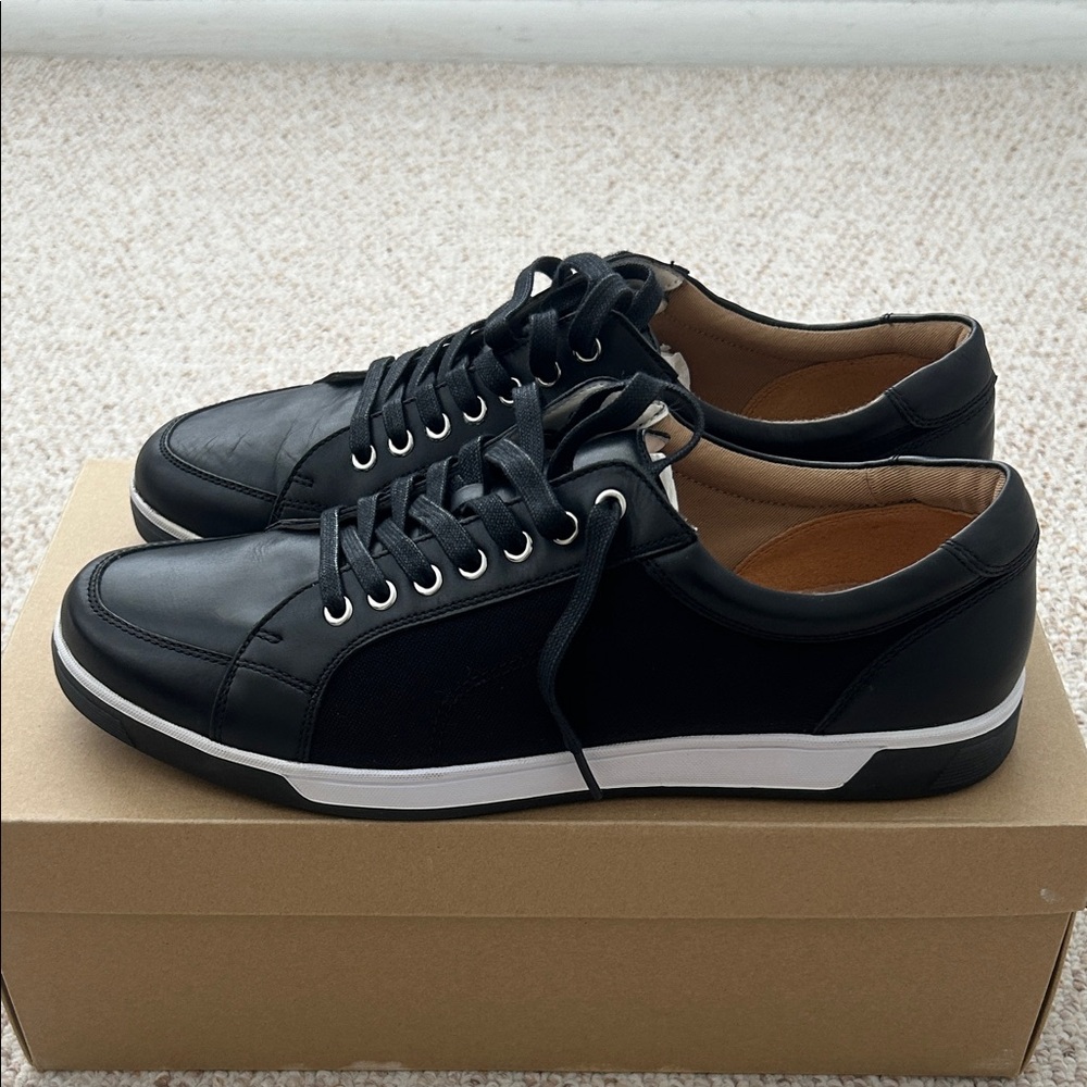Cole Haan Black Leather Sneakers